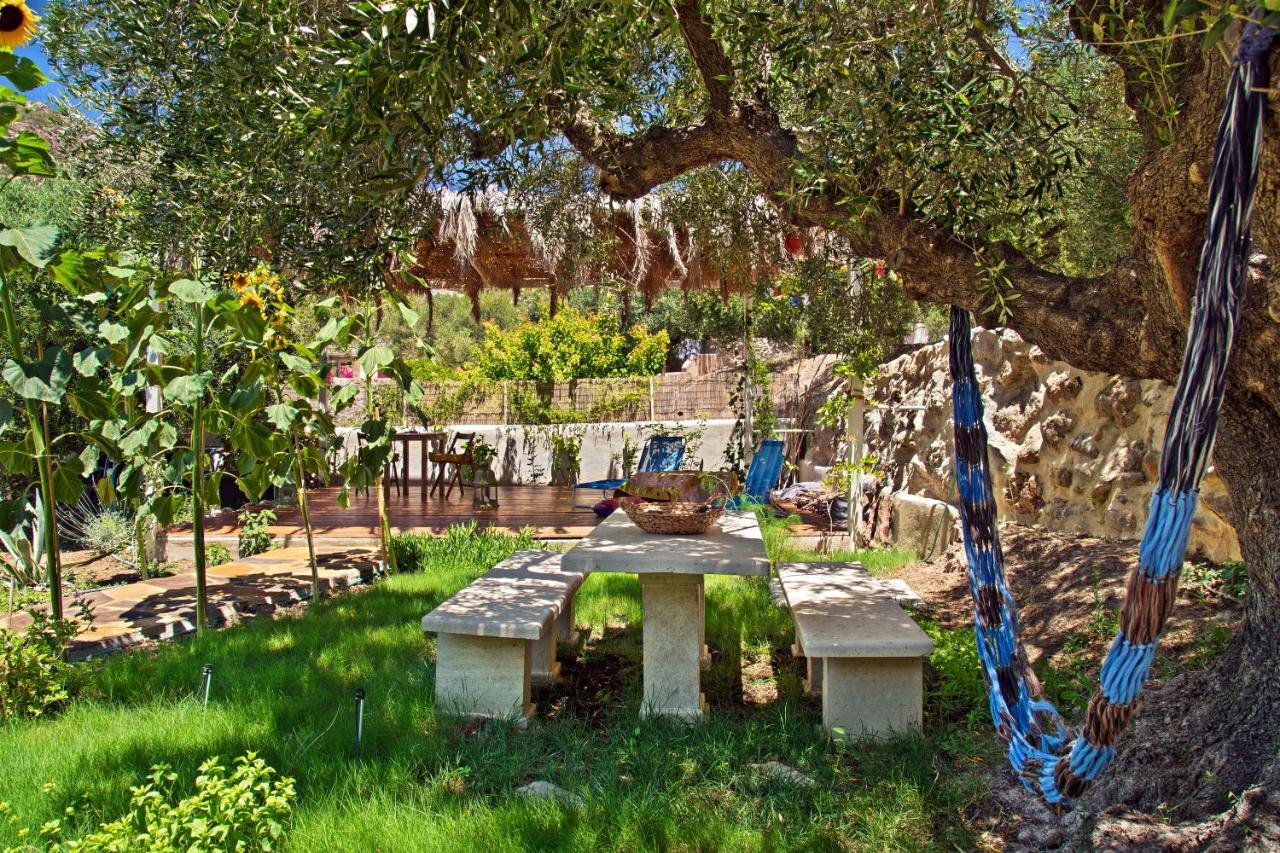 Natura Cottages Makrýgialos Eksteriør bilde